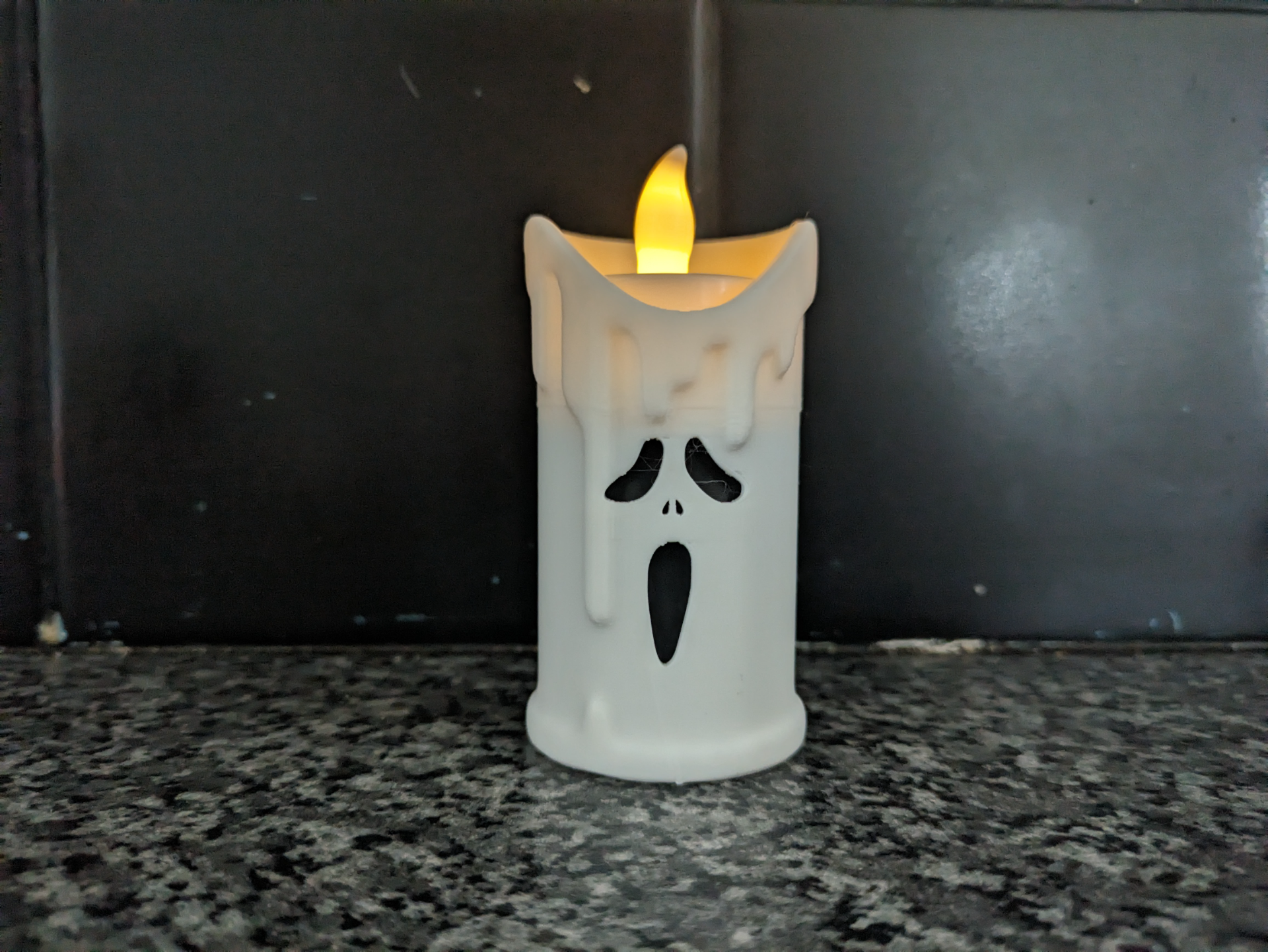 No AMS ghostface candle