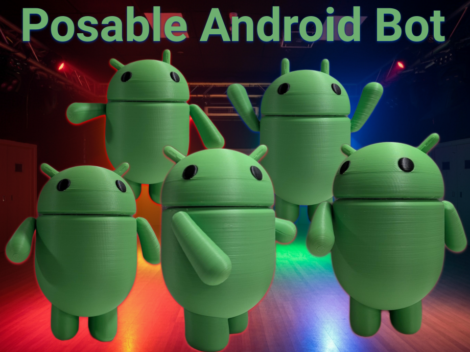 Android Bot Posable