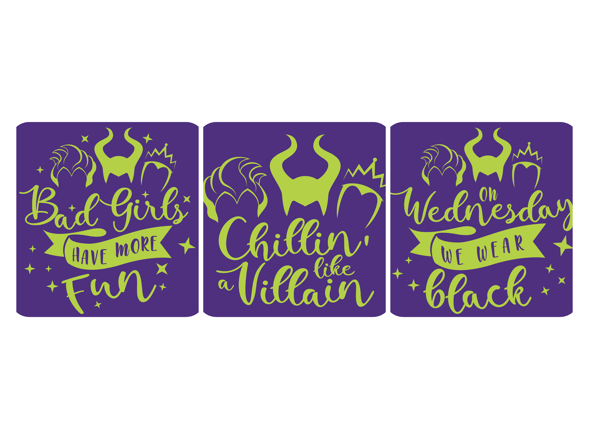 Disney Villains Coasters