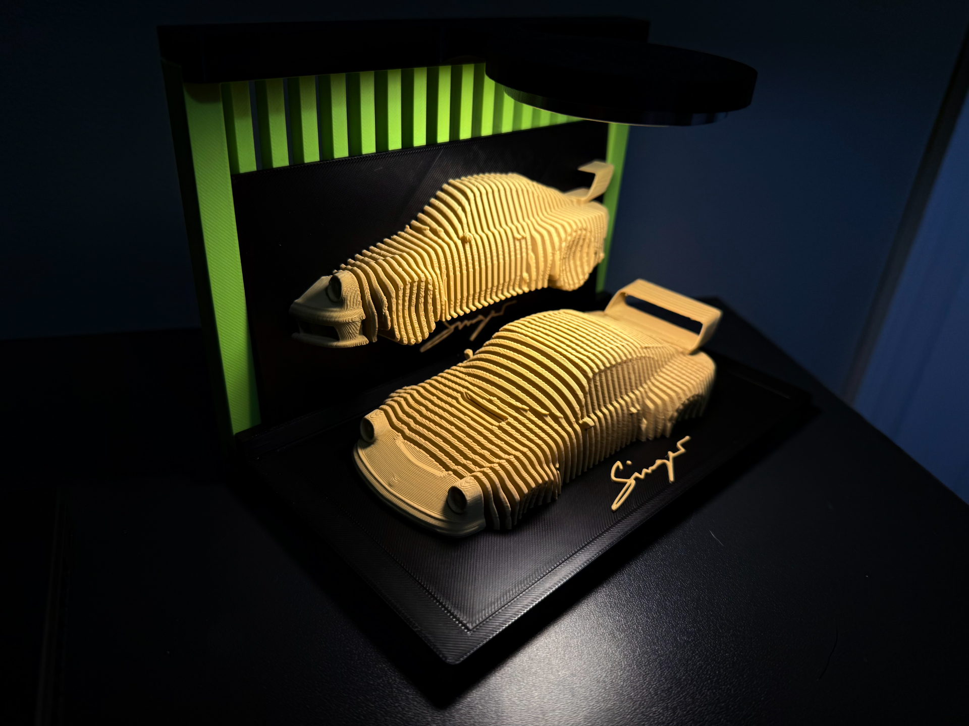 Singer Porsche 911 DLS Turbo Track -Layered model!