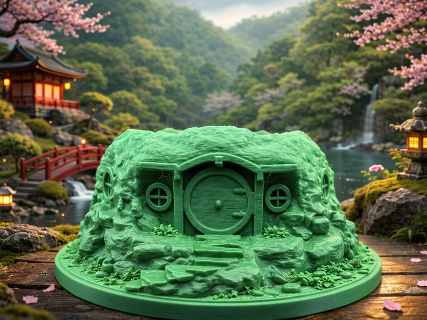 Hobbit House Bonsai Pot