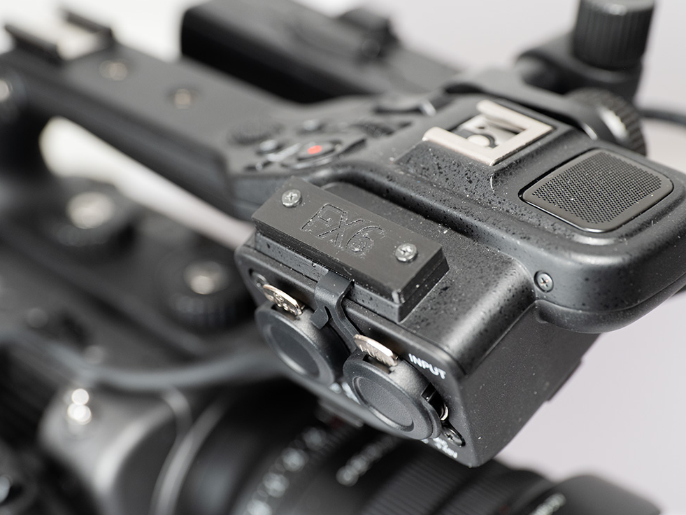 Sony FX6 Microphone Mount Cover