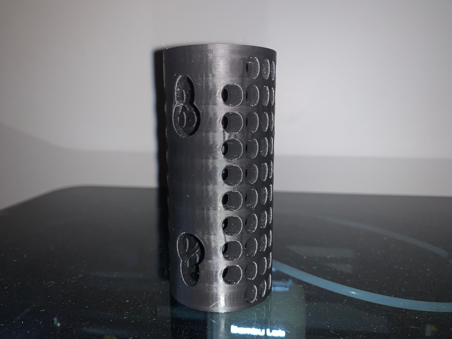 Betta fish tunnel with holes for suction cup mounting