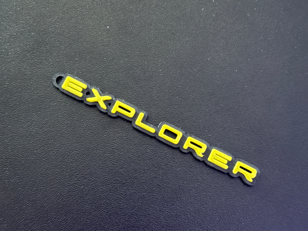 Ford Explorer EV Keyring