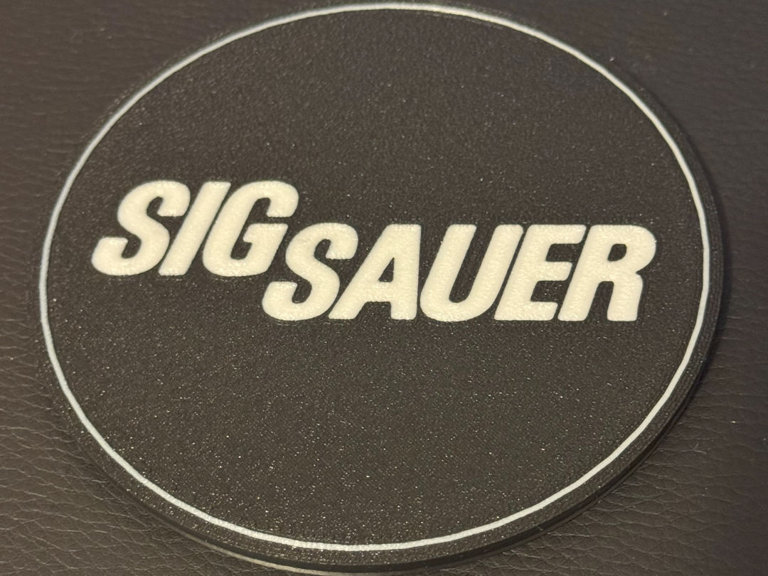 Sig Sauer coaster