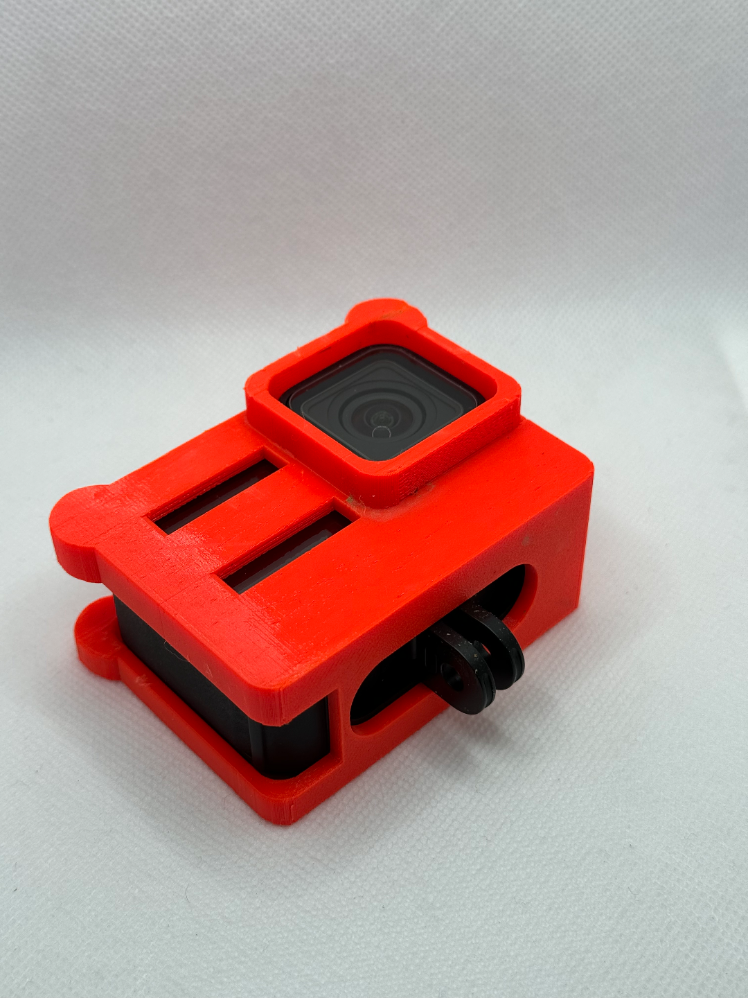 GoPro Hero 9/10/11 Case / Bumper with exchangeable battery in the case.
