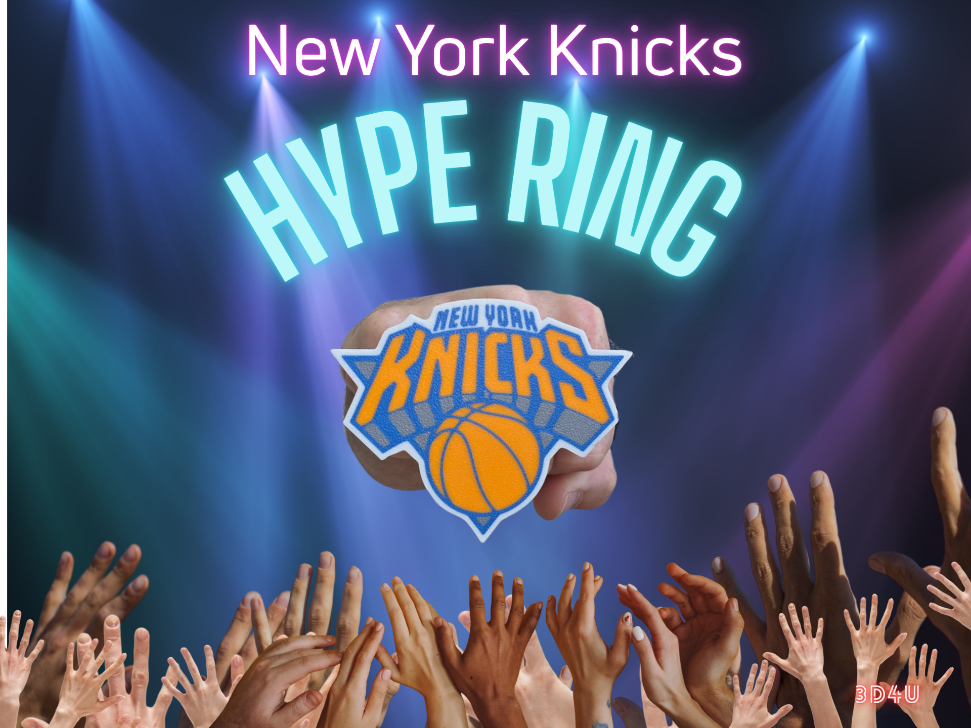 NY Knicks Hype Ring