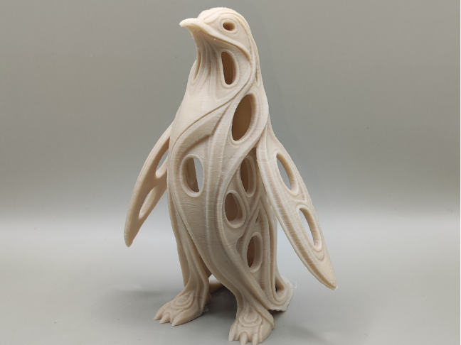Modern Penguin Abstract Sculpture