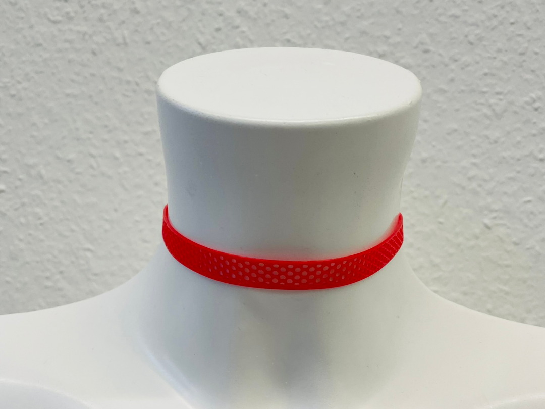 Necklace choker modular wearable fashion 100% TPU