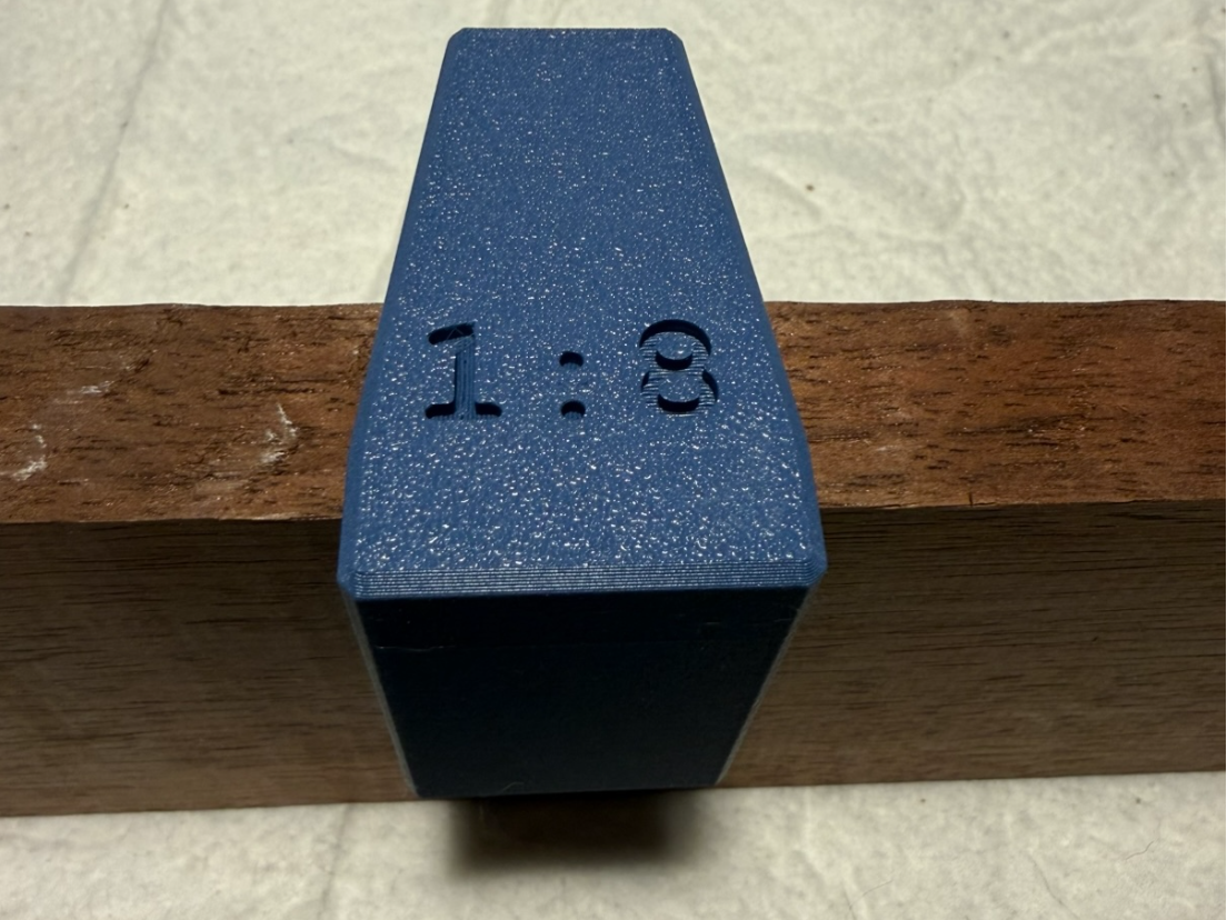 1:8 Ratio Dovetail Layout Tool
