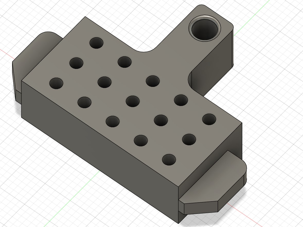 Bleeding block for Shimano mt200