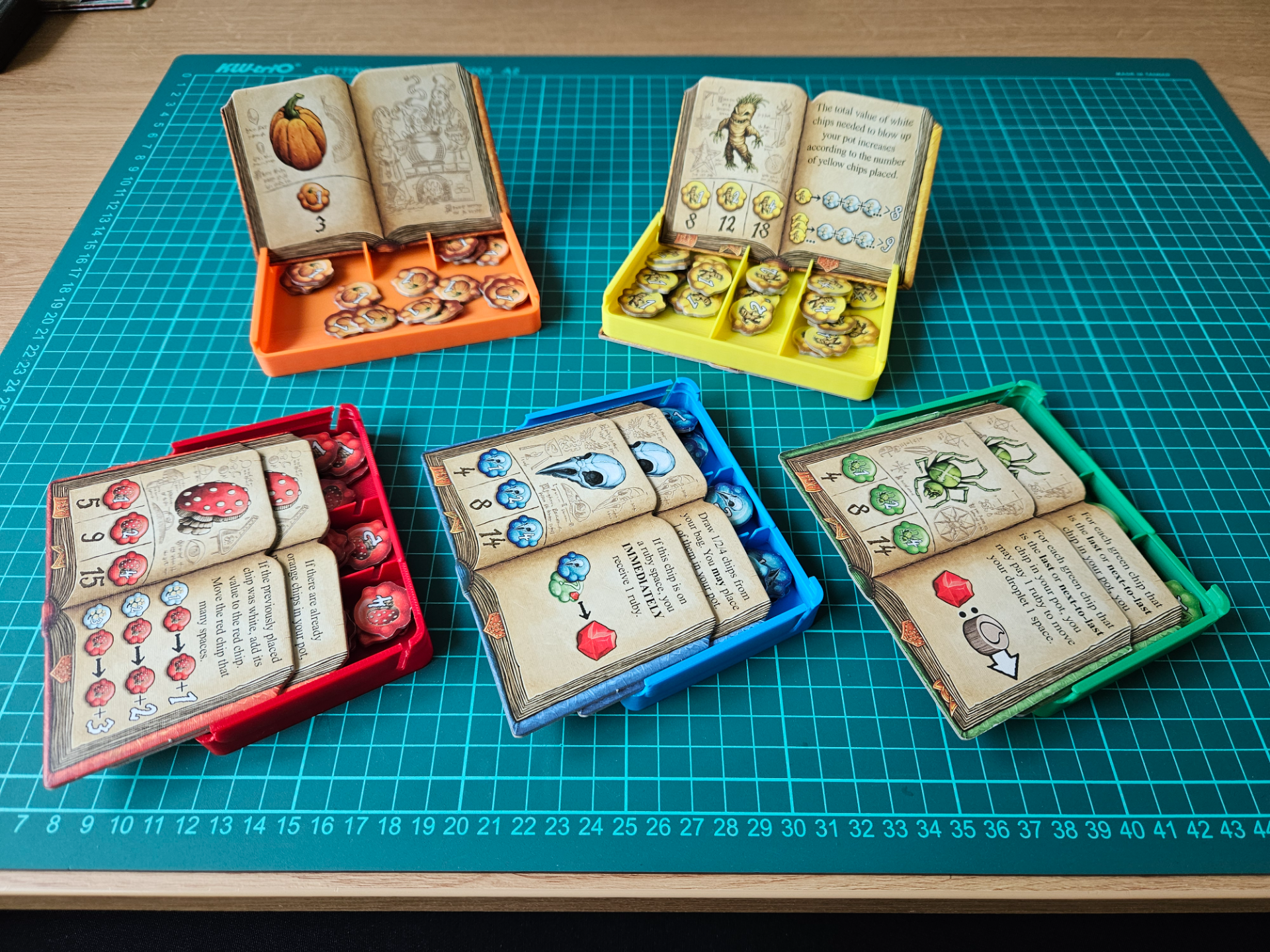 The Quacks of Quedlinburg organizers (Kwakzalvers)