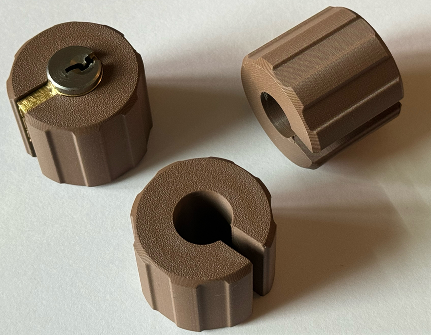 KIK (Key In Knob) Cylinder Holder