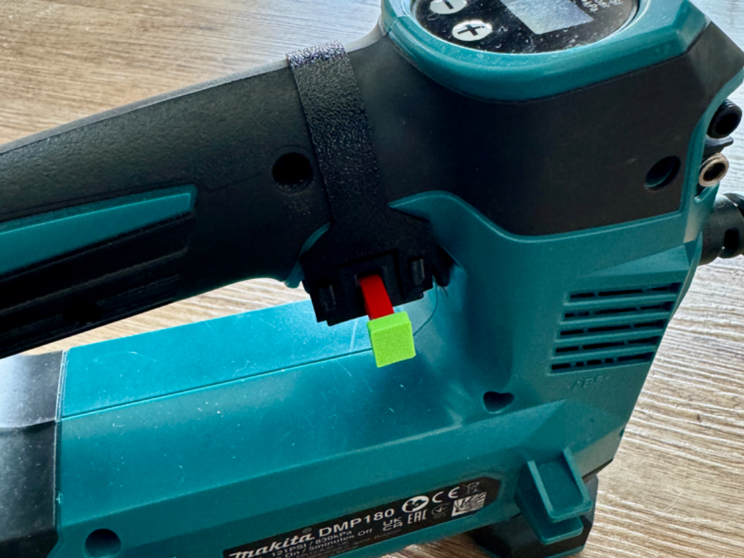 Locking trigger for Makita DMP180 "improved"