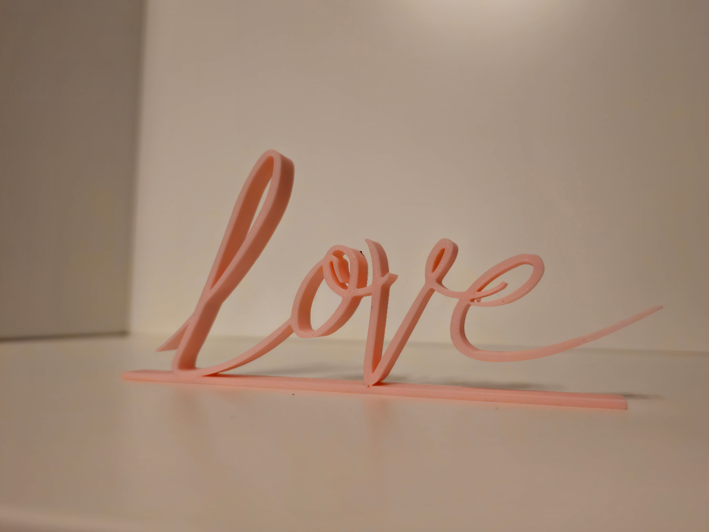 The inscription love