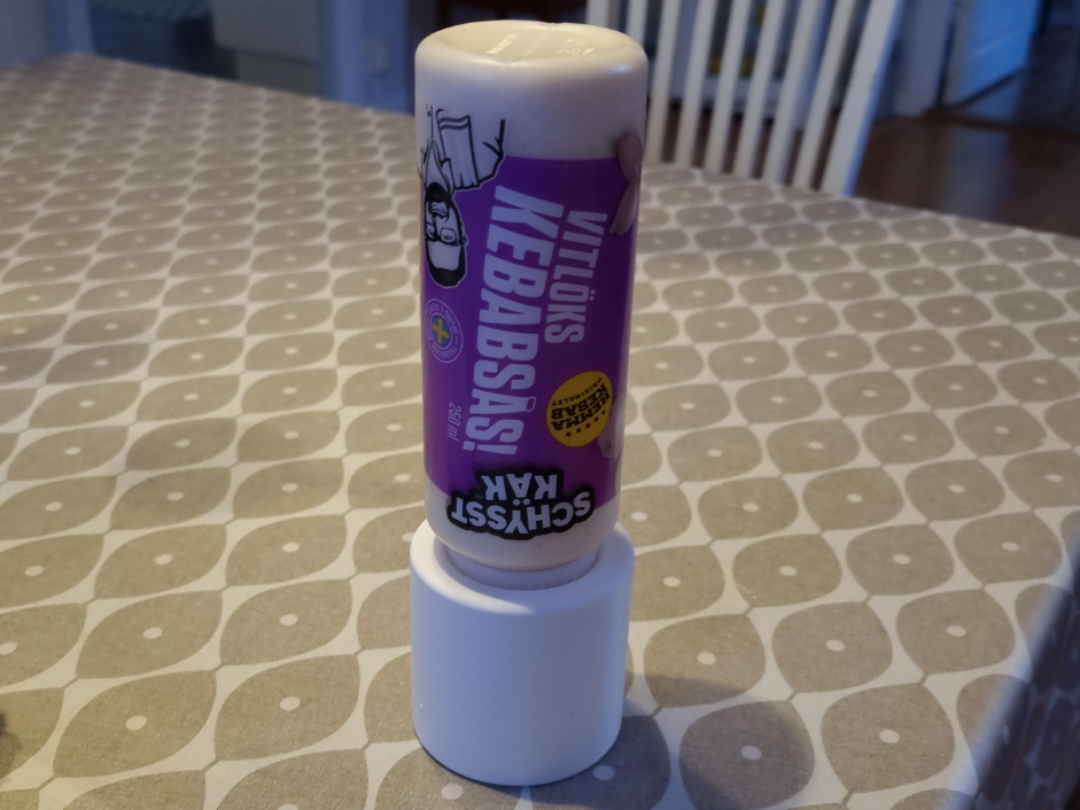 Schysst käk hållare för dressingflaska 250ml