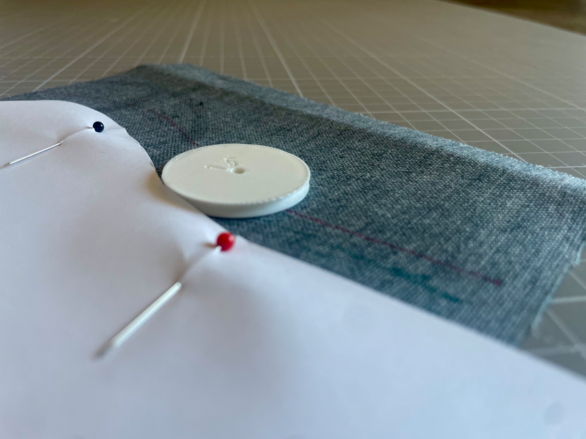 Tracing disks for seam allowance - METRIC