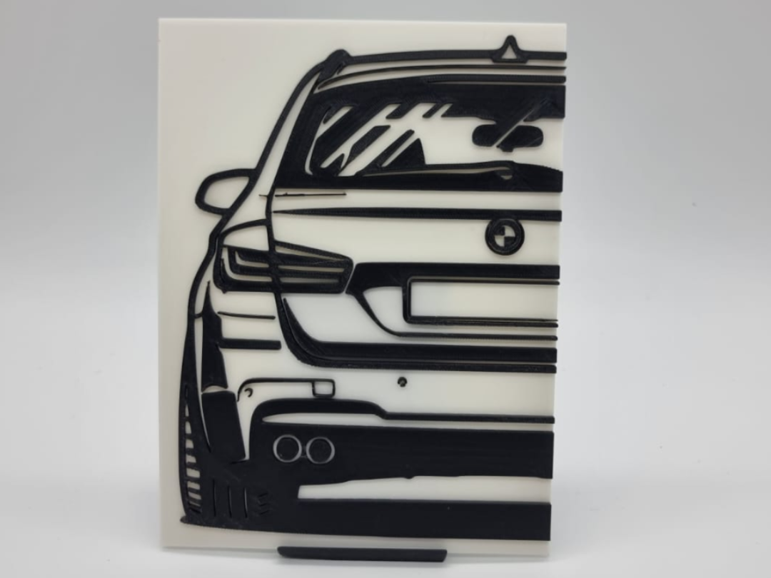 2D Wall Art BMW 5er F11 Touring