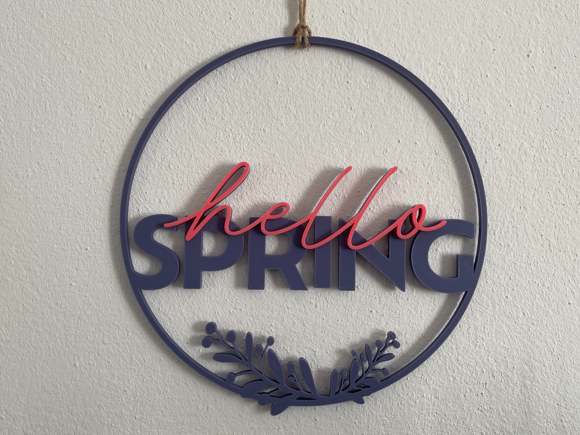 Dekoring Hello Spring
