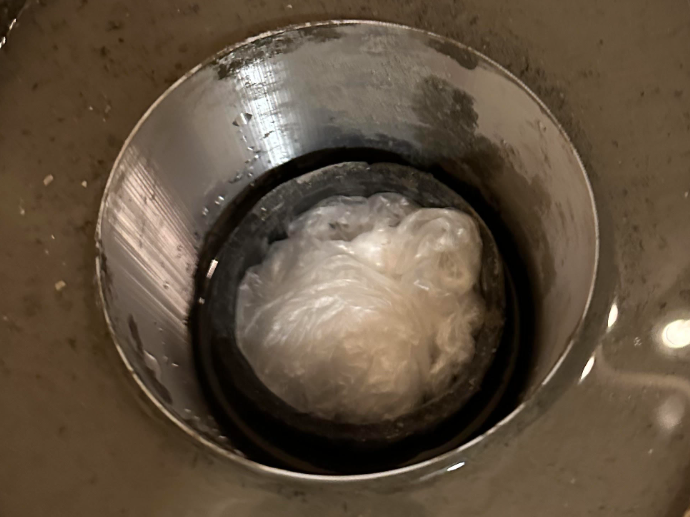 Concrete pour form for toilet flange