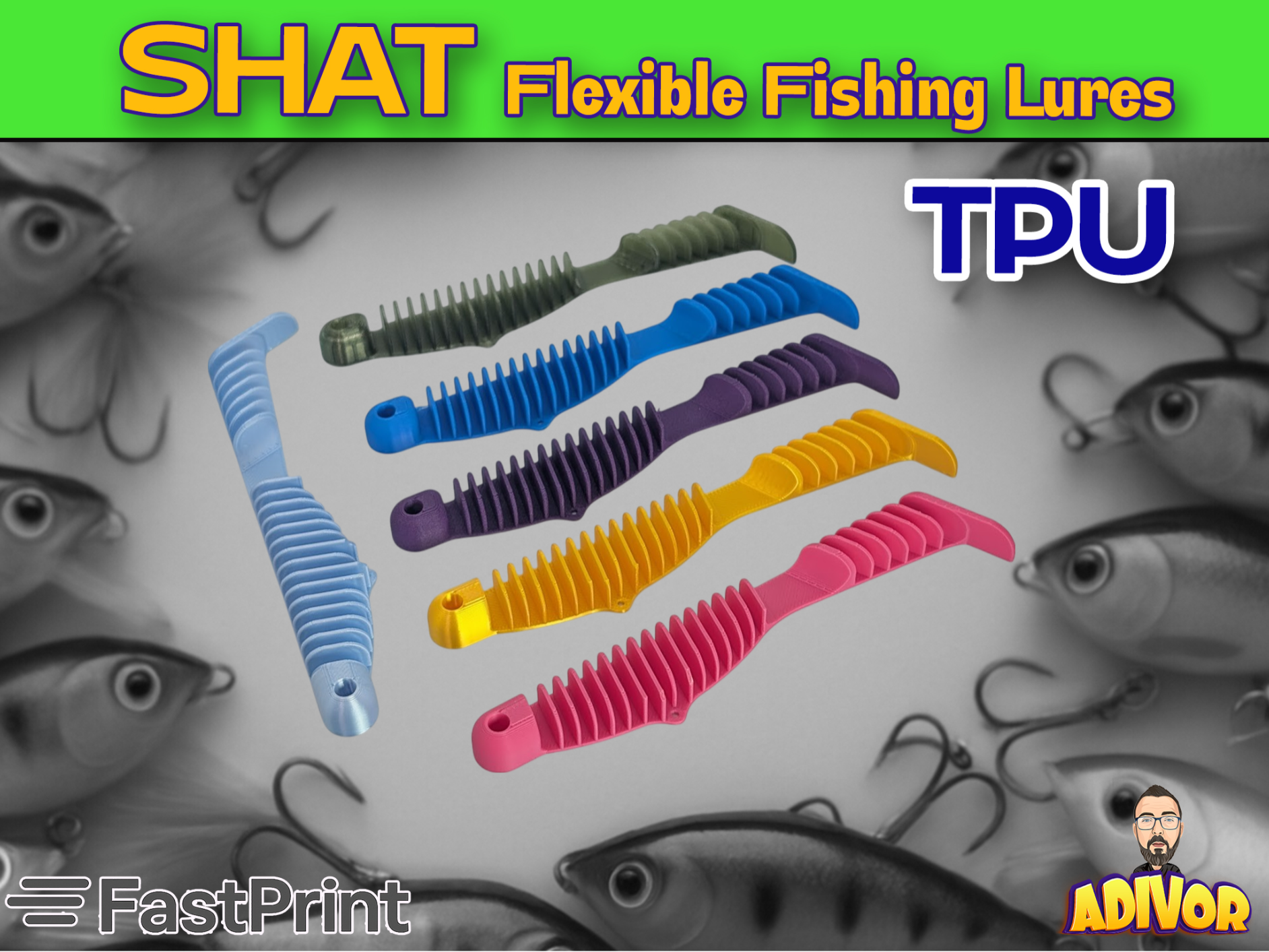 SHAT – Flexible Fishing Lures