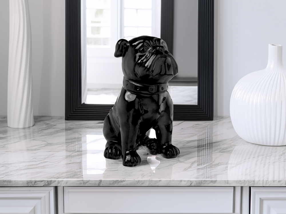 Sitting Dog Sculpture/Figurine