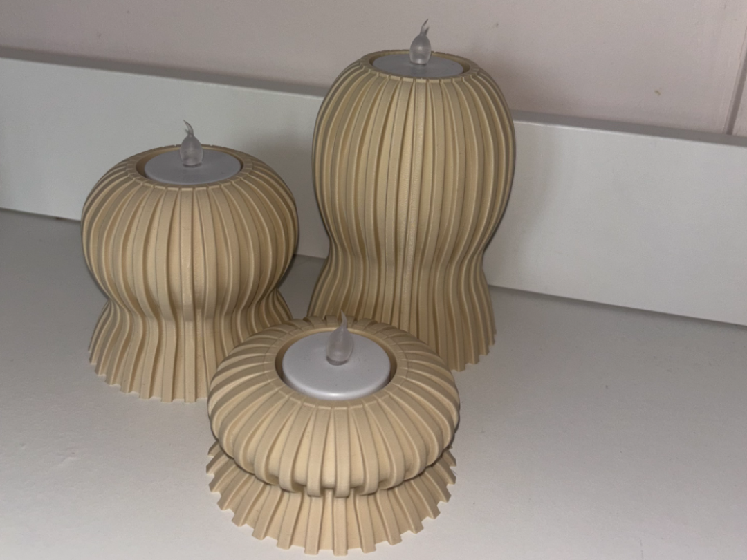 Modern Tealight Holders (LED ONLY)