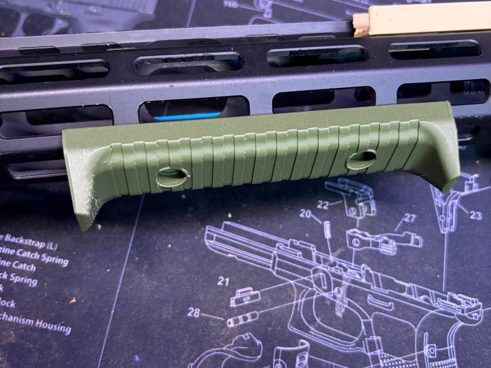 Mlok hand stop