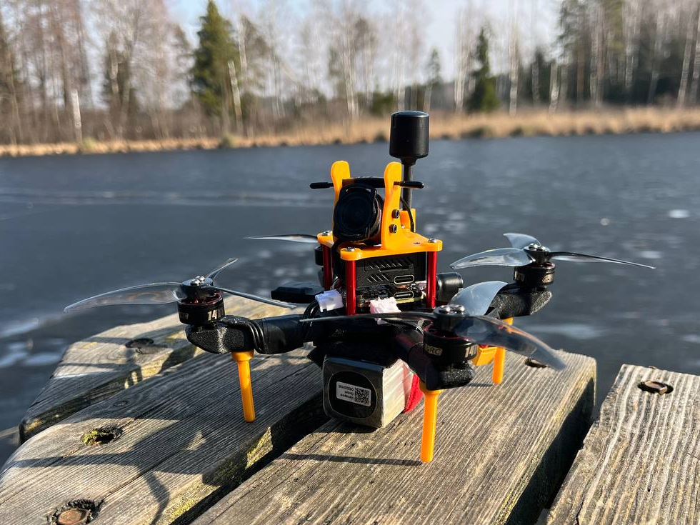 Crab - 4/5-Inch Fully 3D-Printed FPV Drone Frame