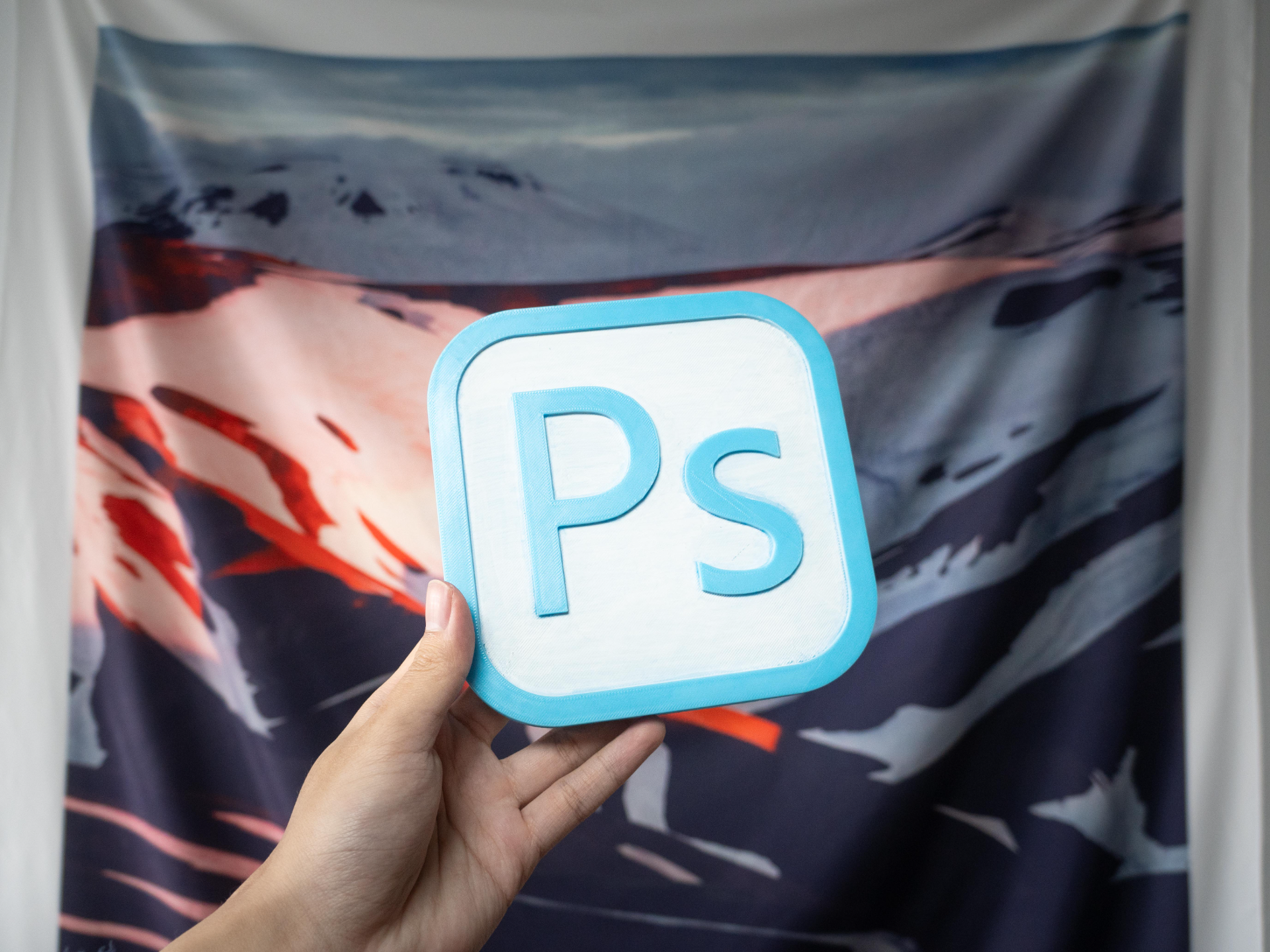 一个巨大的PS图标/BIG PS LOGO