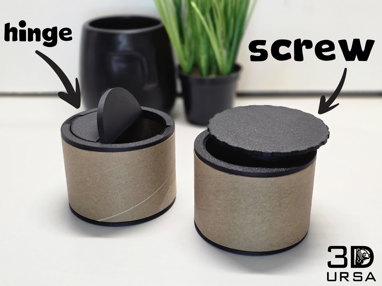 Spool Cardboard Storage Boxes