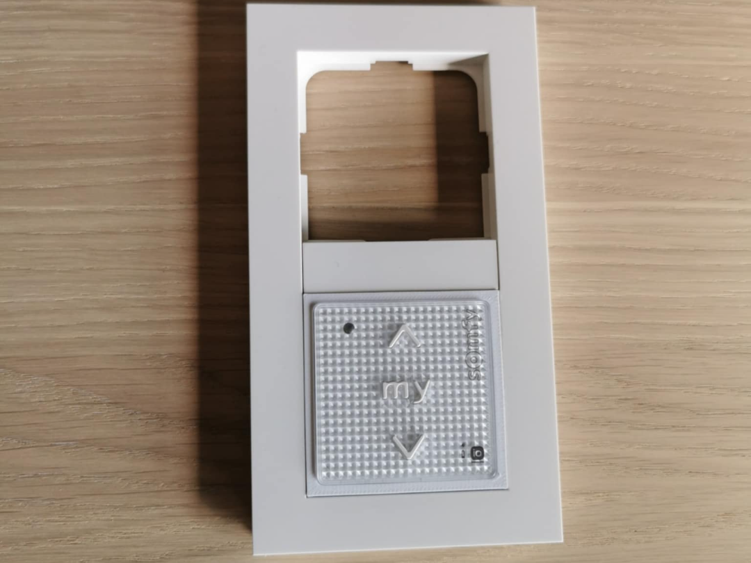 Somfy insert for Elko frame