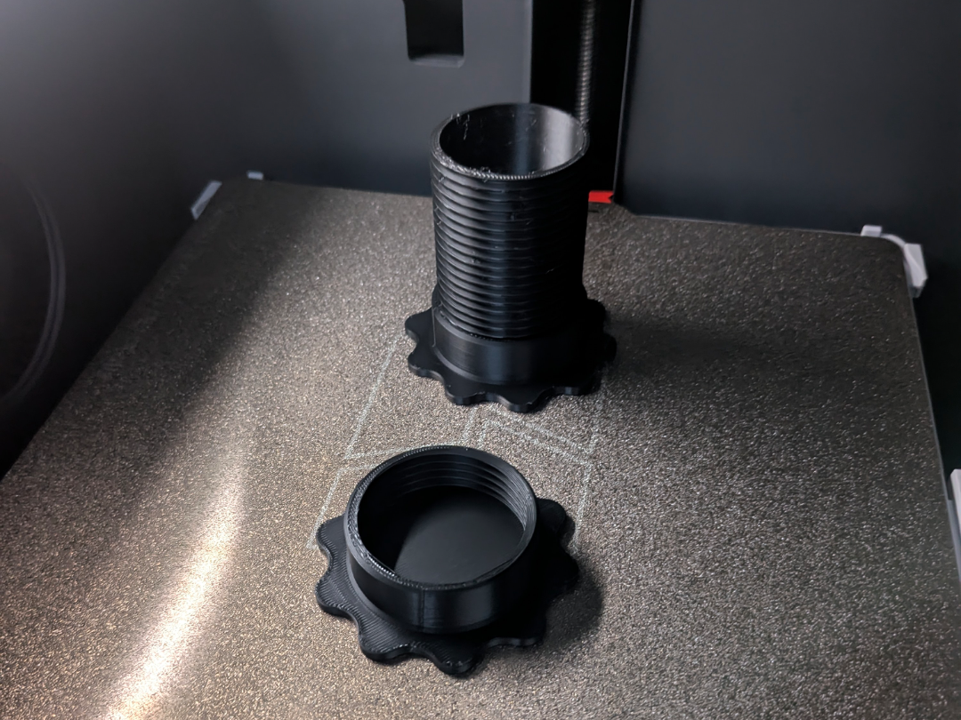 Simple 2 part universal spool weight