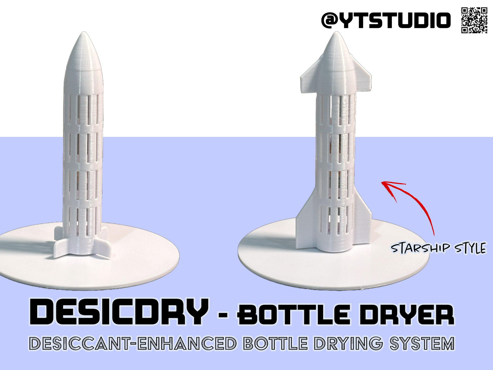 DesicDry - Desiccant-Enhanced Bottle Drying System