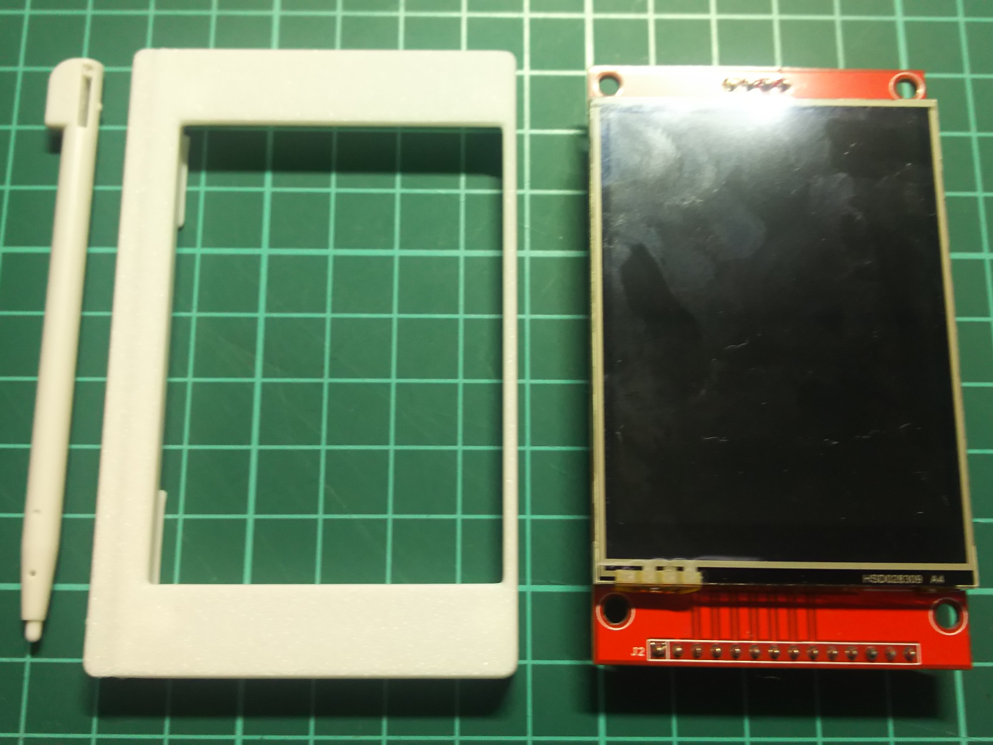 MSP2807用タッチペンホルダー付きLCDカバー