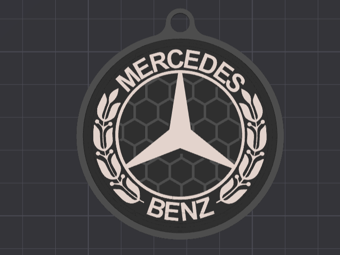 Mercedes keychian V2