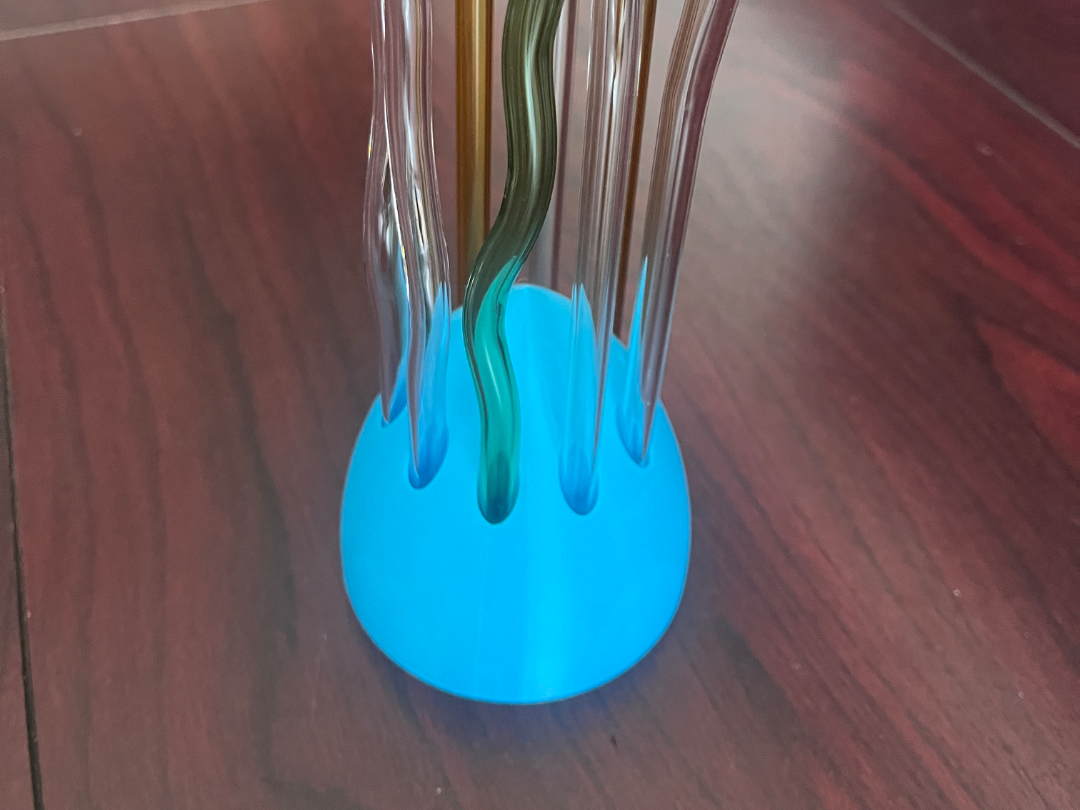 Straw holder - for Glass straws