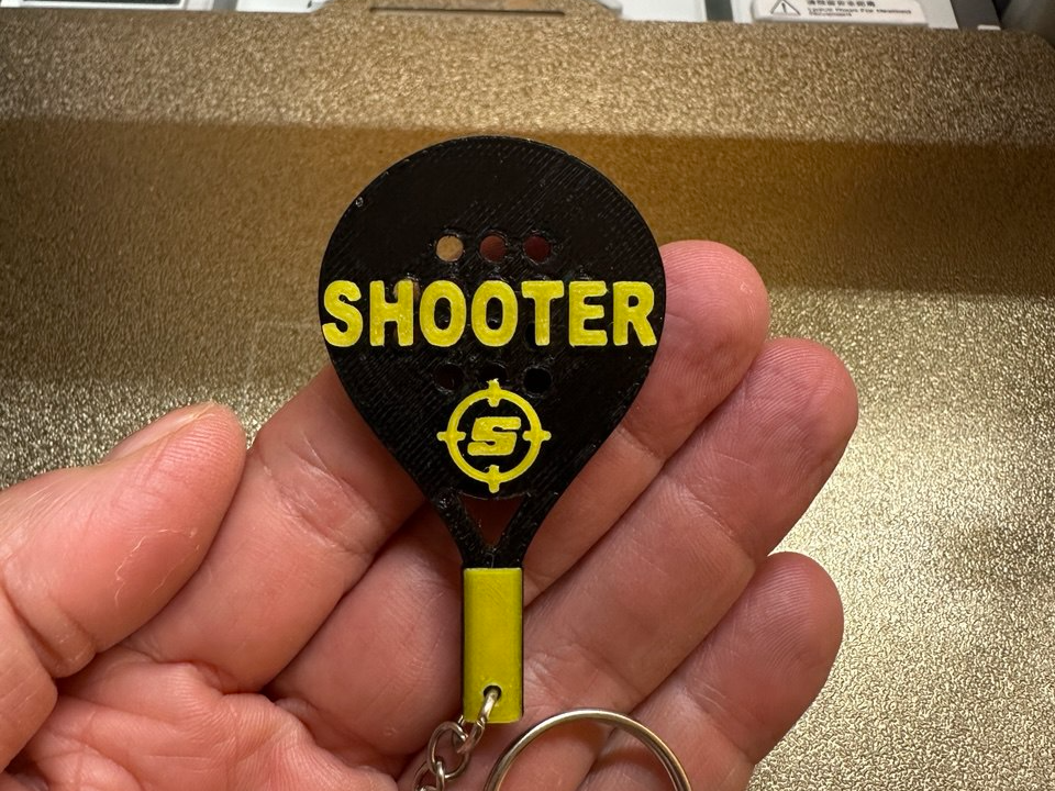 LLAVERO PADEL SHOOTER 1