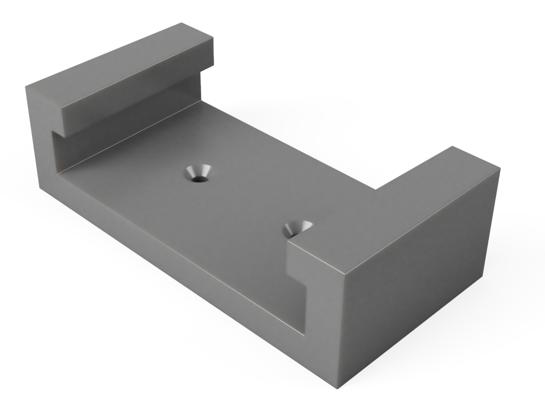 Minimalist Wall-Mounted Ski Holder (Pair)