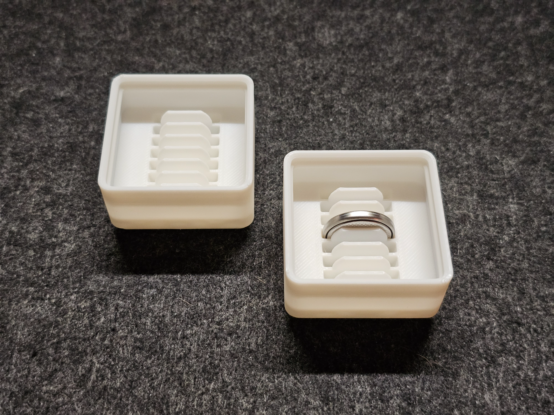 CR2032 battery organizer - Gridfinity