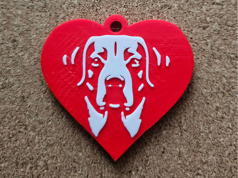 Dog - keychain