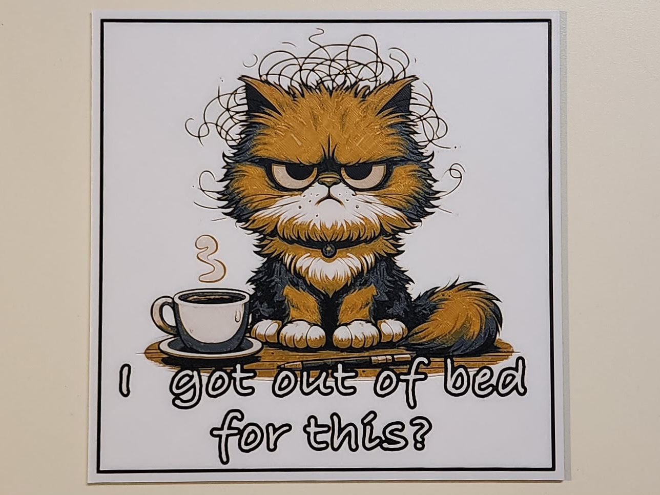 Grumpy Cat Meme (hueforge)