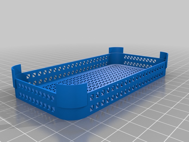 Box stackable for Silica gel (Stapelbare Box für Kieselgel)