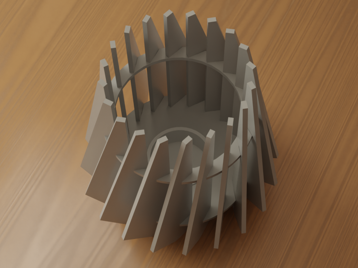 Modern Radial Candle Holder