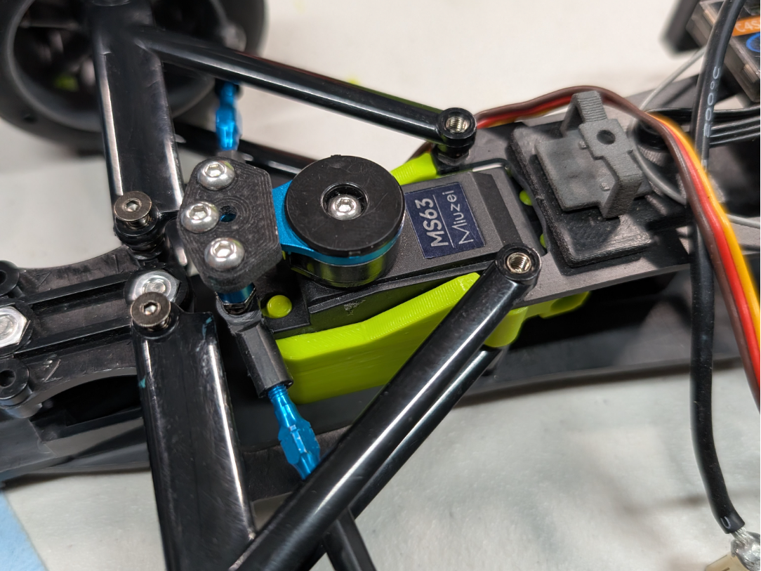 Tamiya F104 Pro 2 Low Profile Servo Mount