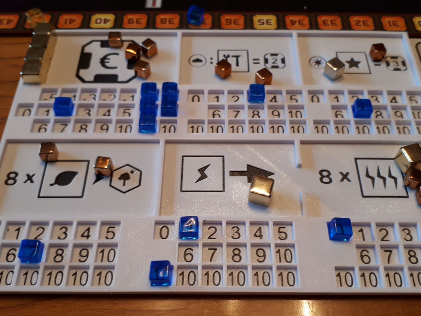 Plateau de jeux terraforming mars