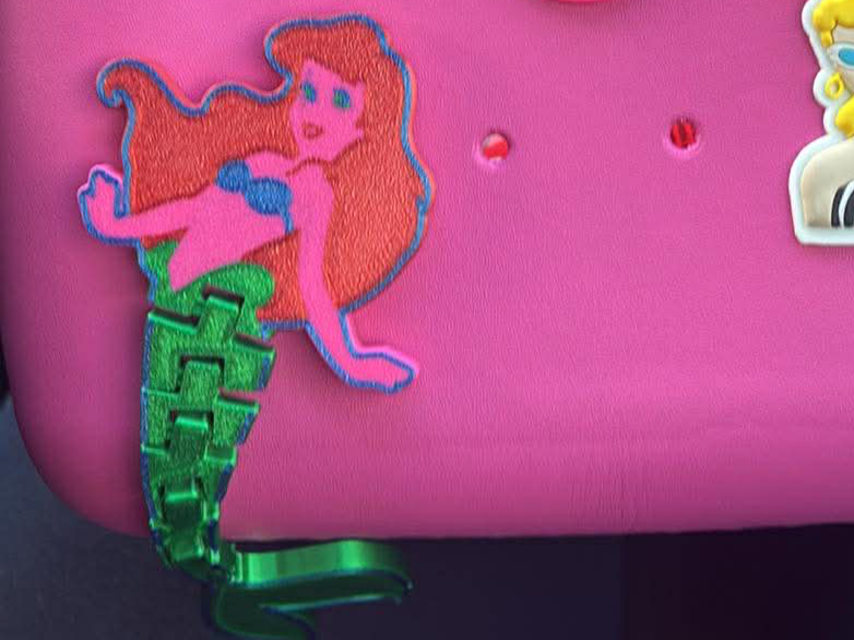 Flexi Ariel Mermaid decor for O-bag