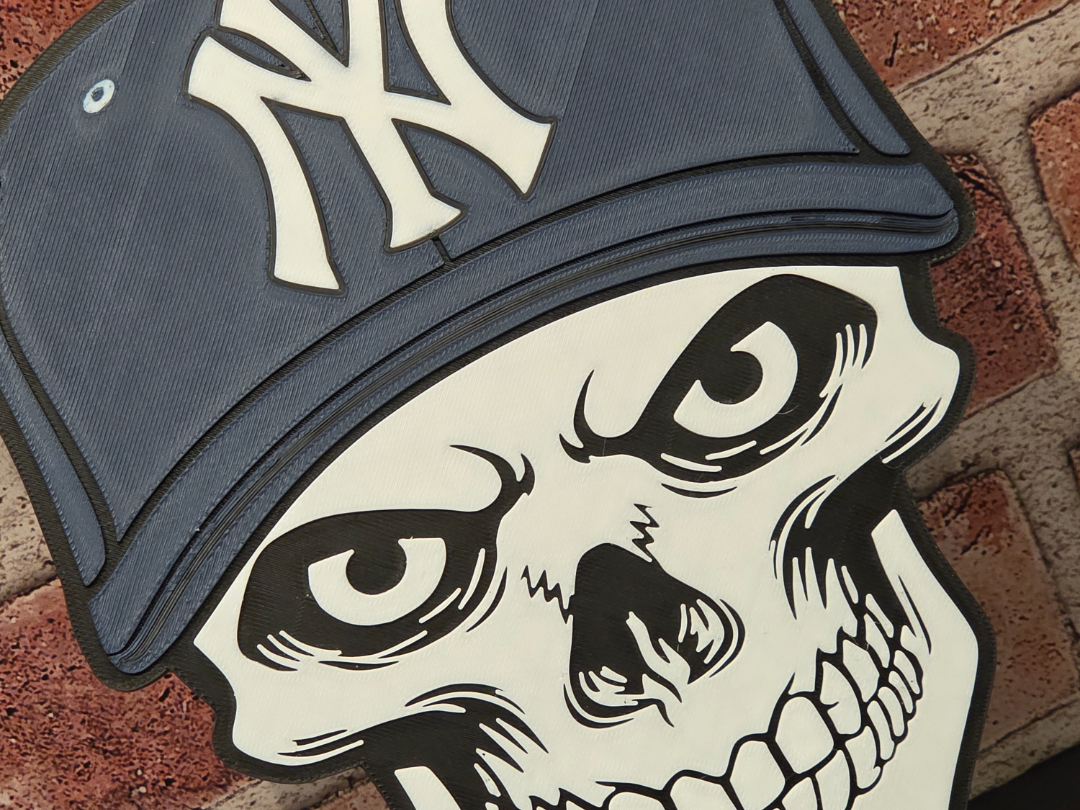 Yankees Skull Hype Chain