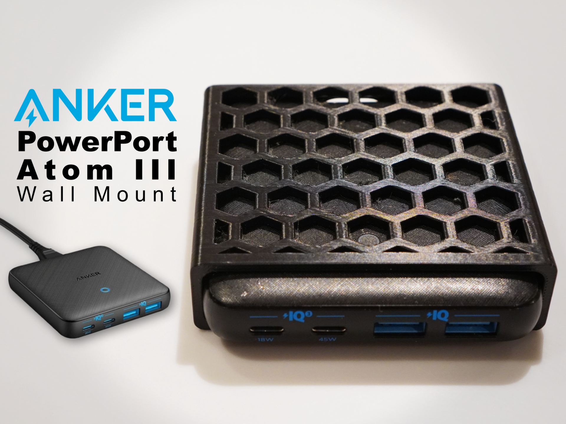 Support mural pour Anker PowerPort Atom III