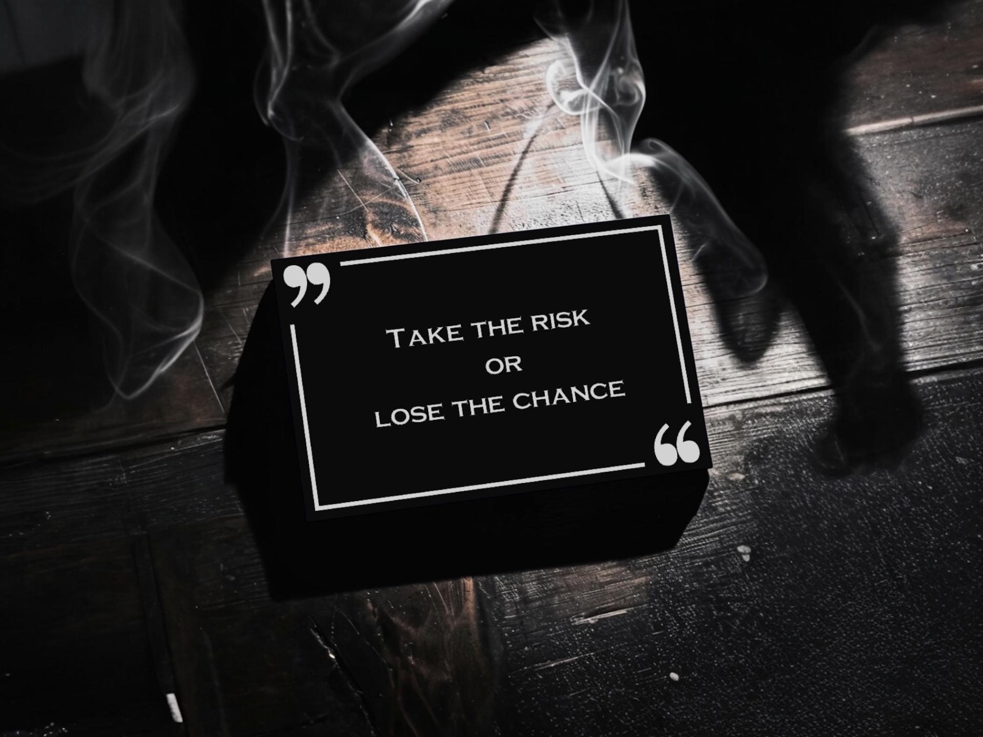 Empower Card - Take the risk or lose the chance